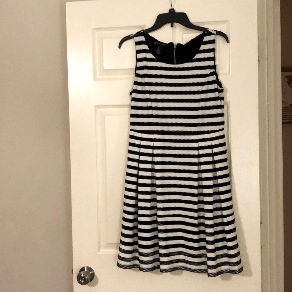 INC dress. 95% polyester, 5% spandex